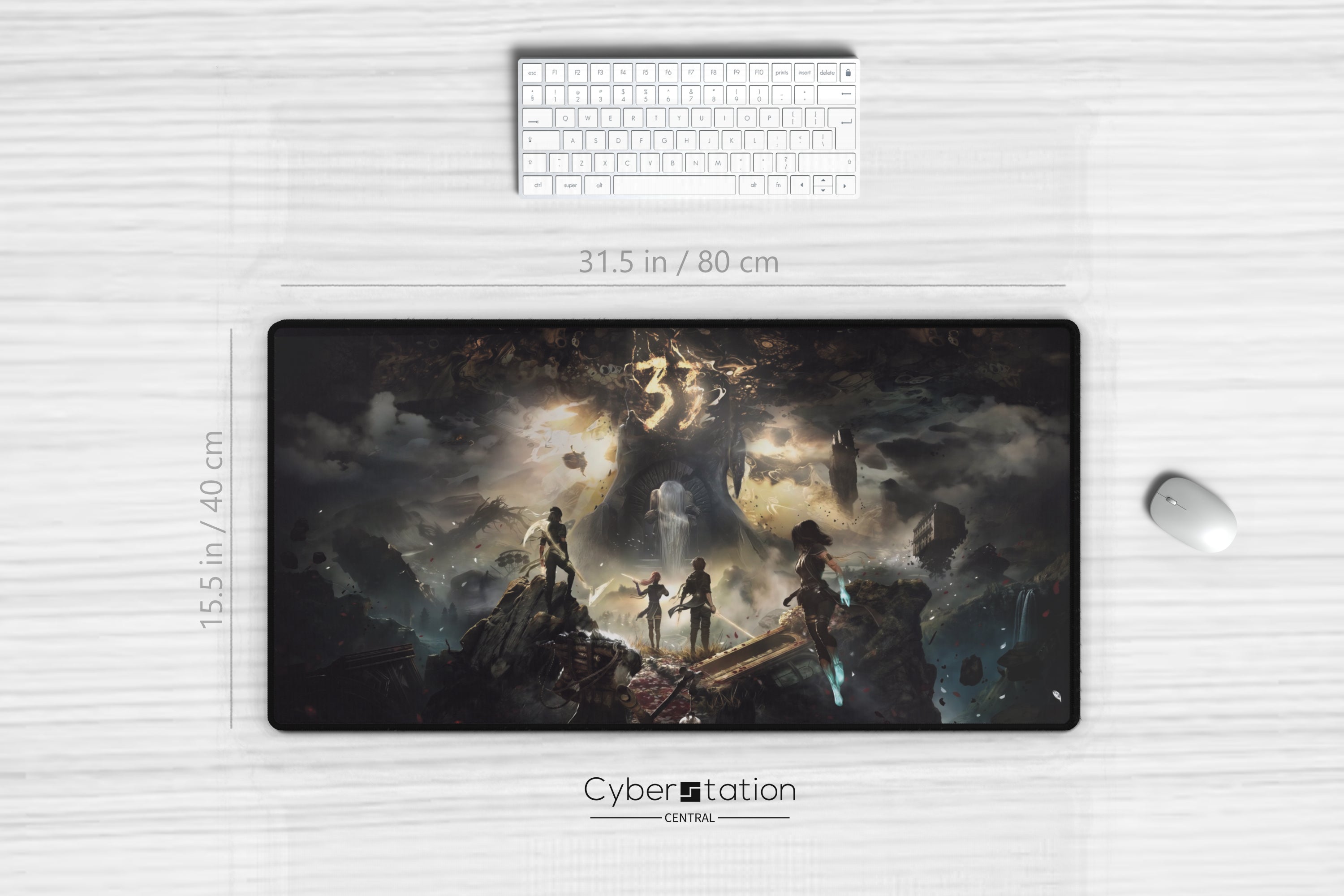 EXPEDITION 33 | Gustave, Maelle, Lune & Sciel | Mousepad and TCG playmat – Gift Idea