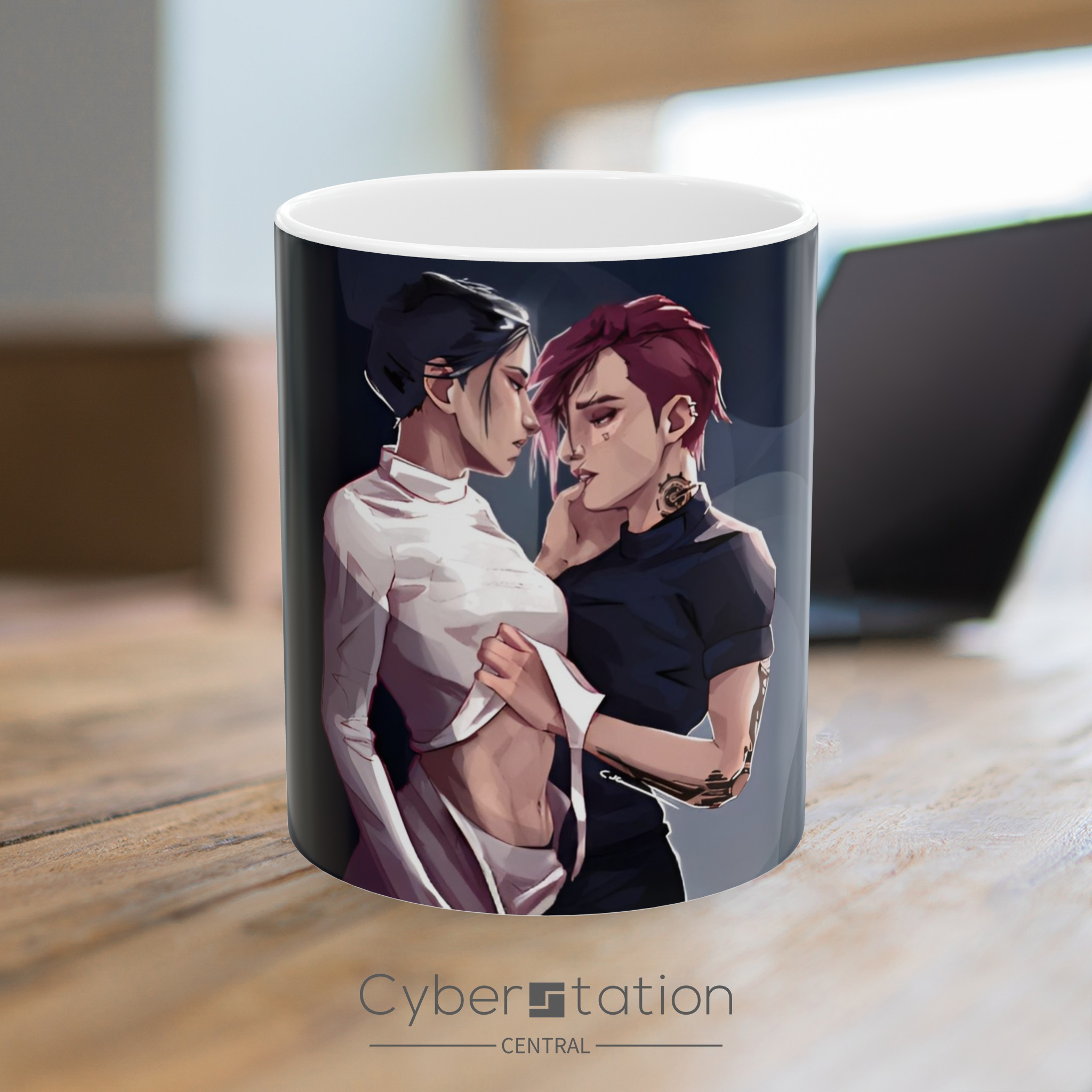 Caitvi mug - Art by Qvert