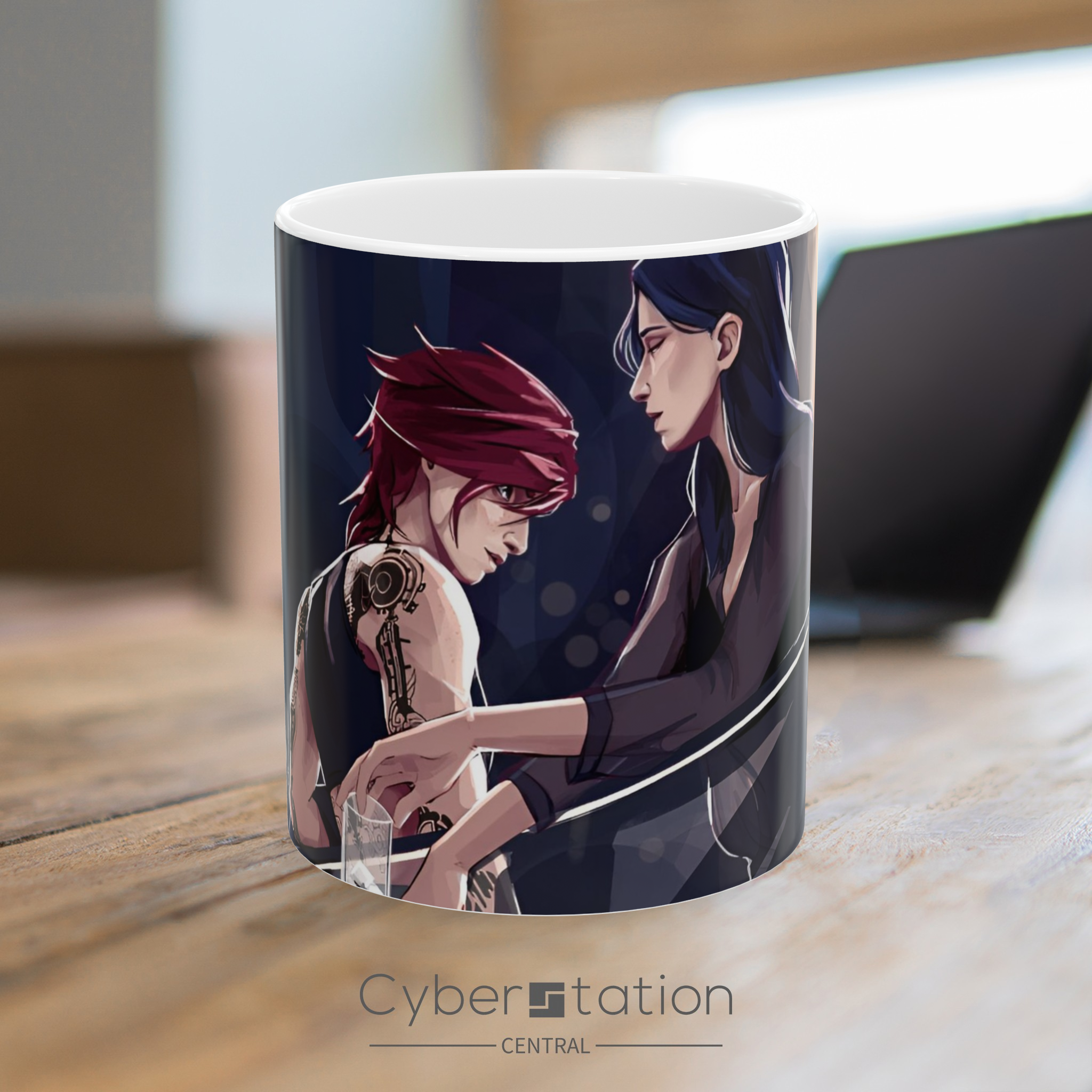 Caitvi mug - Art by Qvert