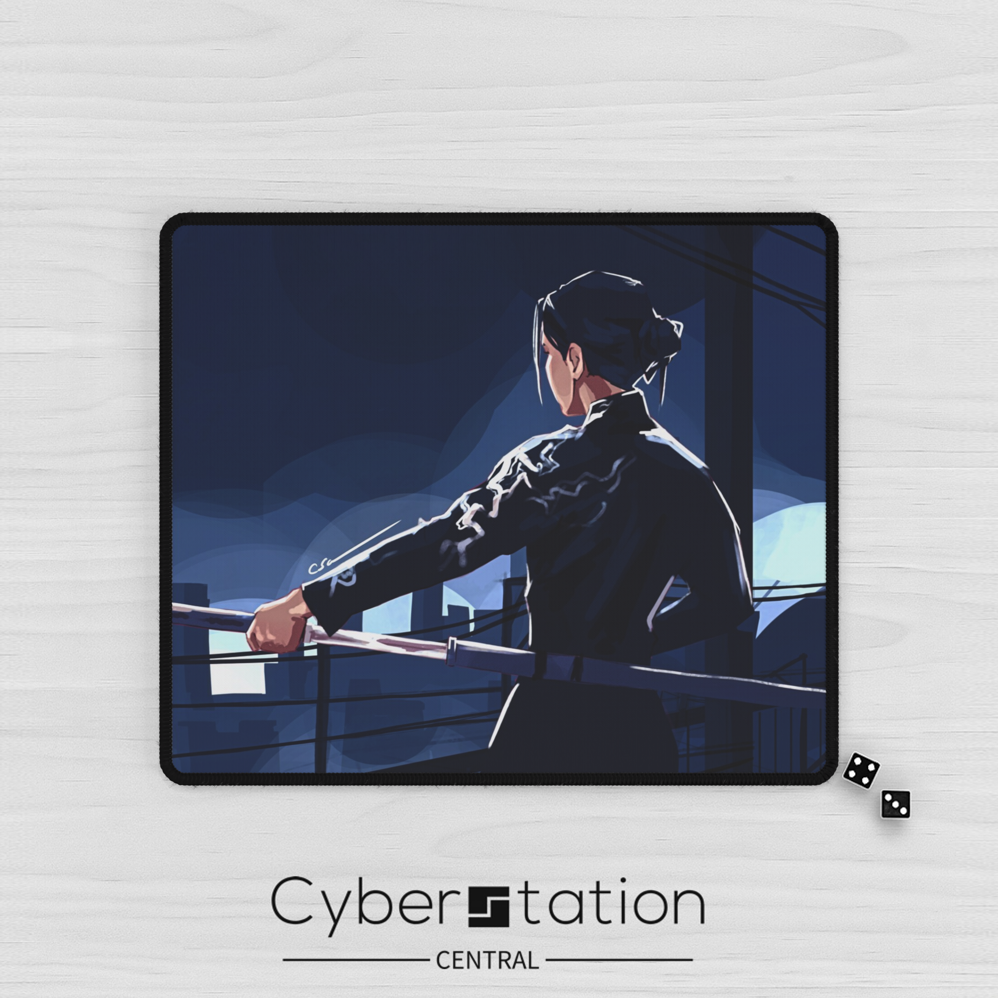 Mouse Pad - Caitvi  - Art by QVERT - Arcane fanart Caitlyn & Vi –  Premium Desk Mat - TCG Playmat