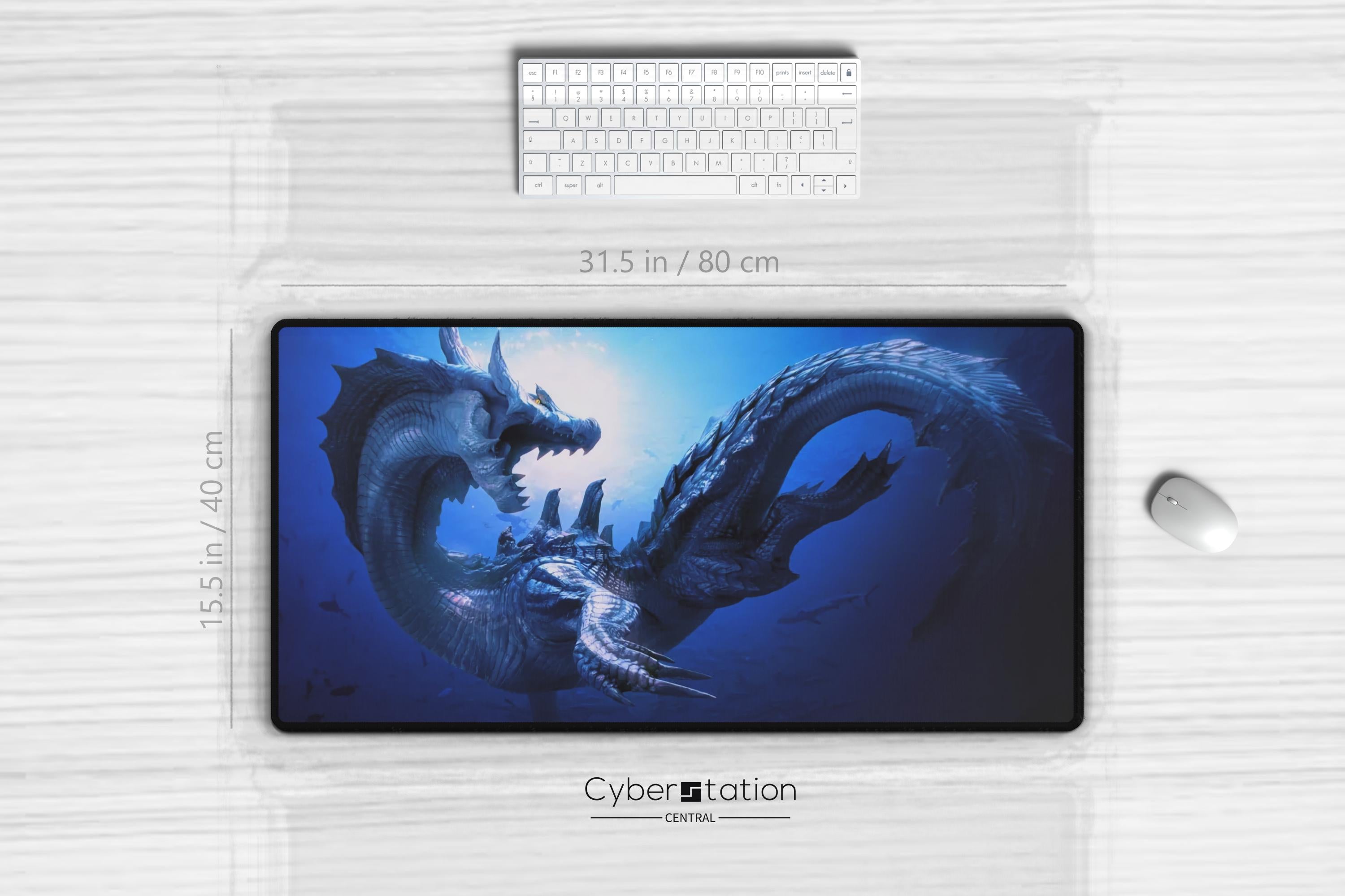 MONSTER HUNTER | Lagiacrus | Wilds - Mousepad and Magic TCG playmat – Gift Idea