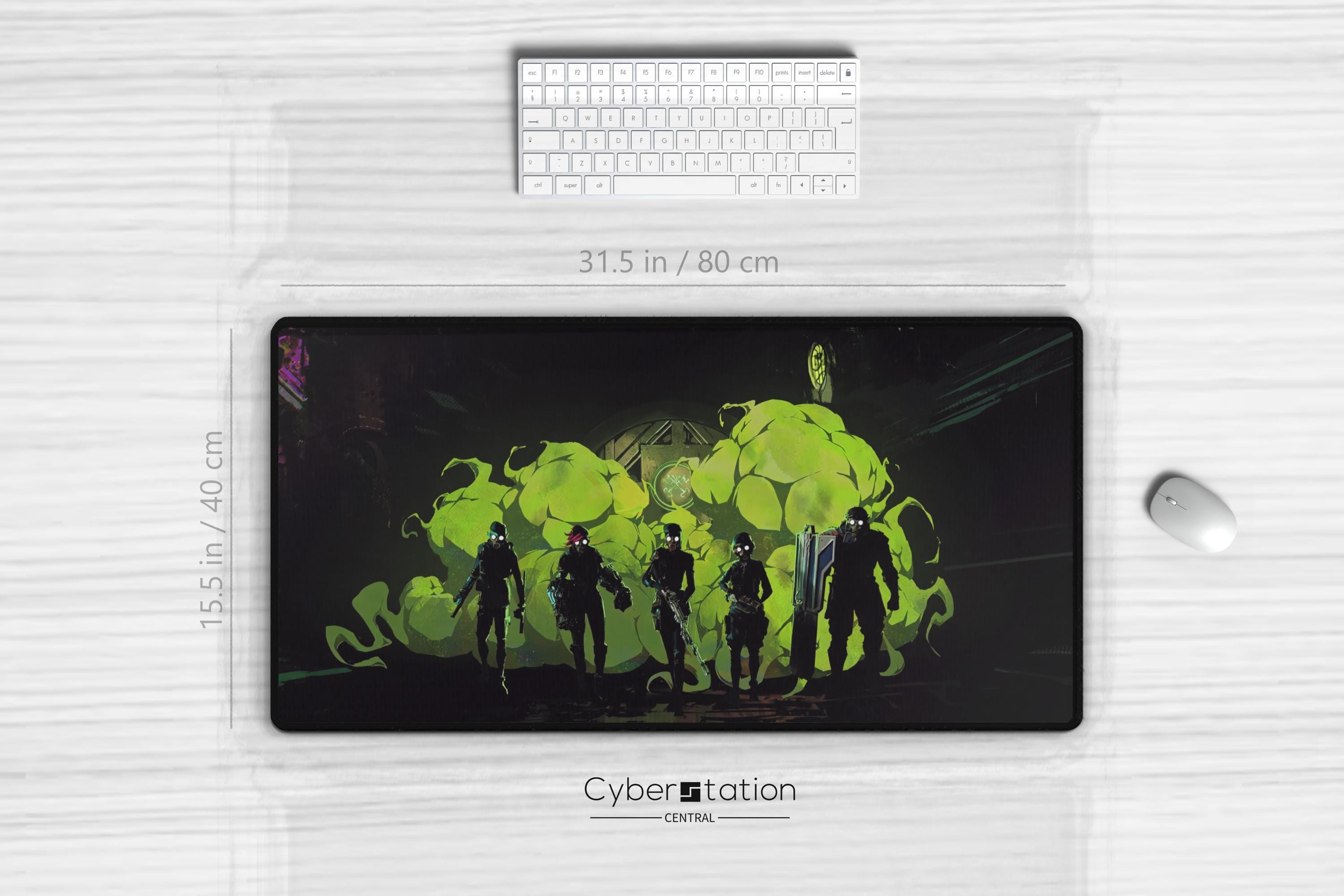 ARCANE | Caitlyn and Vi | League of Legends | Riftbound – Caitvi Mousepad and TCG playmat – Gift idea