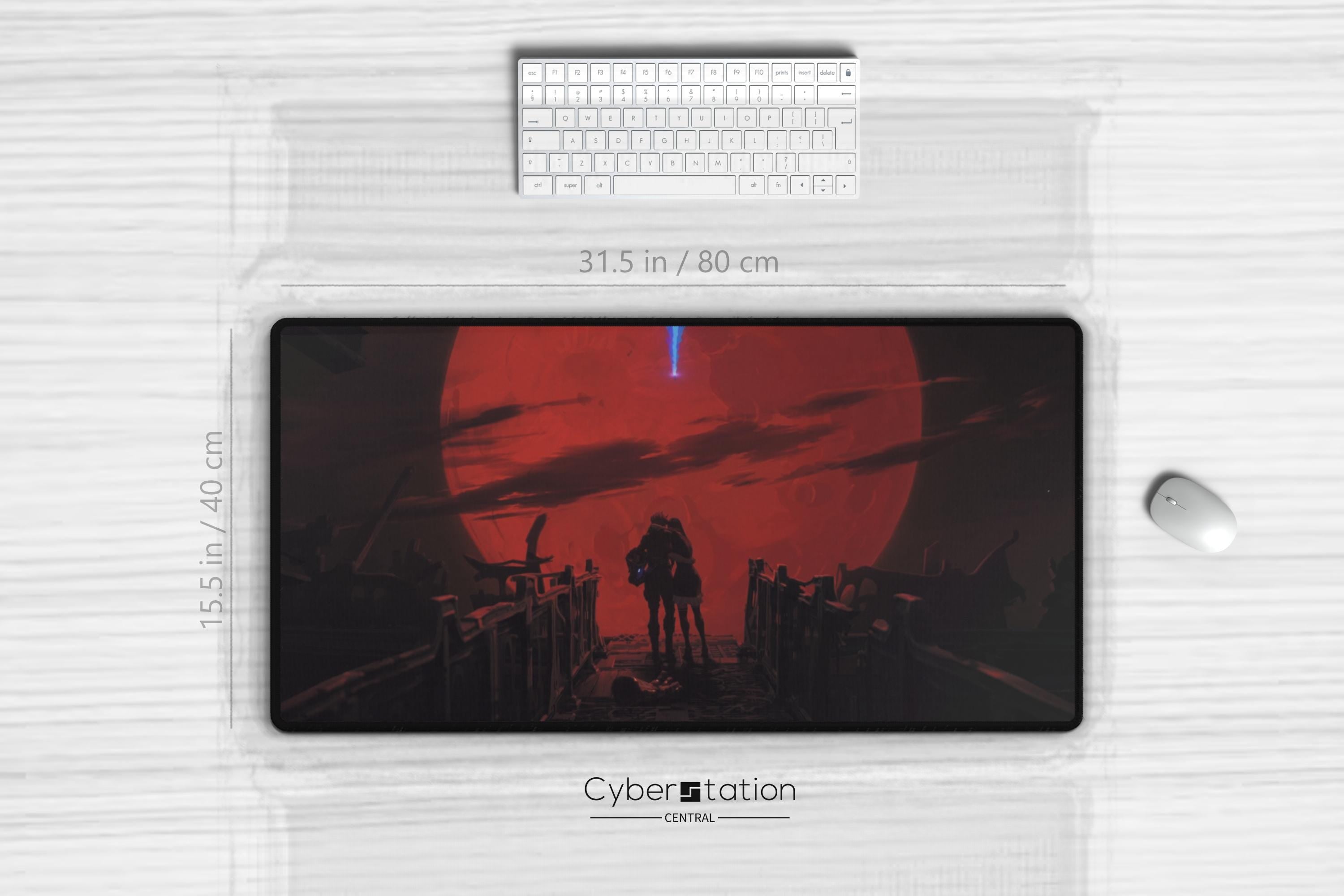 ARCANE | Caitlyn and Vi | League of Legends | Riftbound – Mousepad and TCG playmat – Gift idea