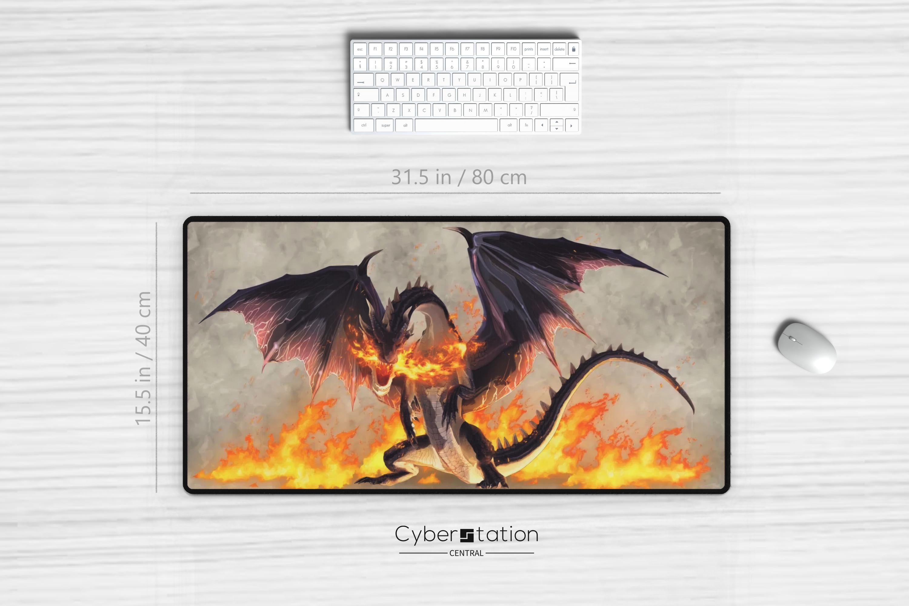 MONSTER HUNTER | Fatalis | Wilds - Mousepad and Magic TCG playmat – Gift Idea
