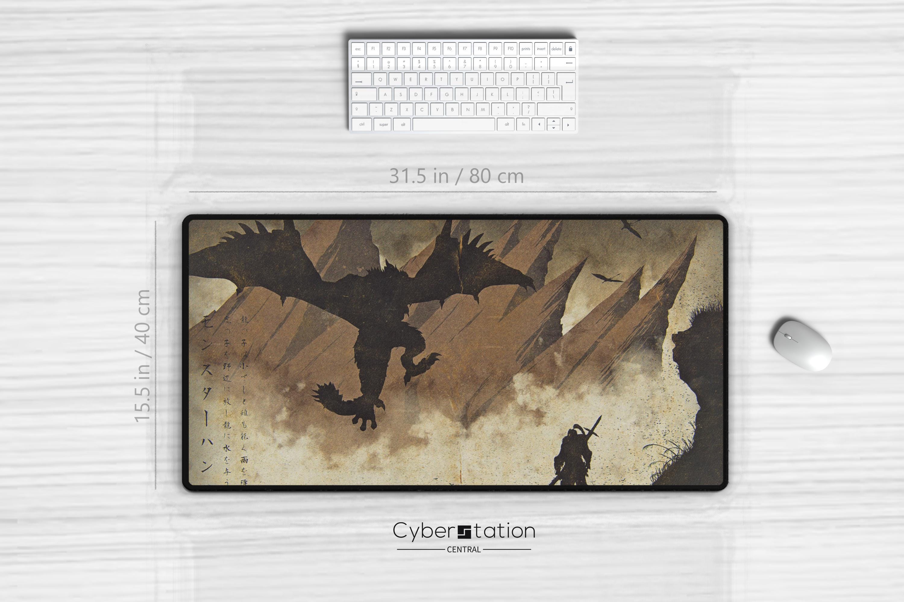 MONSTER HUNTER | Rathian | Wilds - Mousepad and Magic TCG playmat – Gift Idea