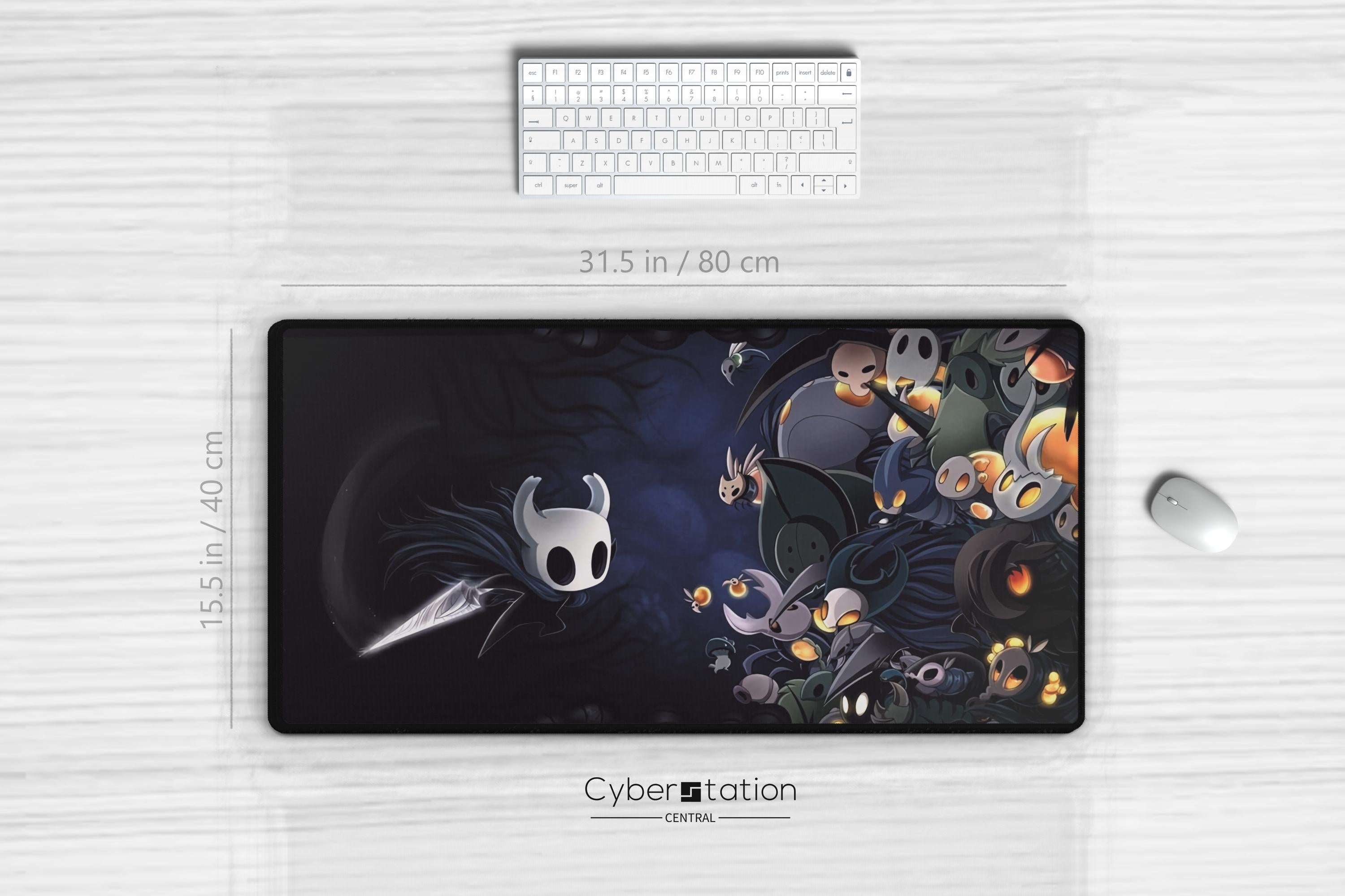 HOLLOW KNIGHT | Der Ritter | FFIX – Mauspad und Spielmatte für Sammelkartenspiele – Geschenkidee