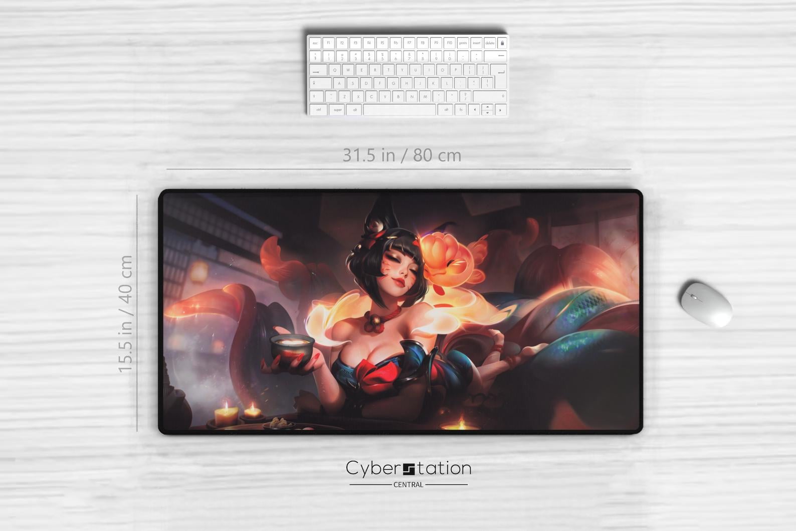 RIFTBOUND | Ahri | League of Legends - Mousepad and TCG playmat -  Gift Idea