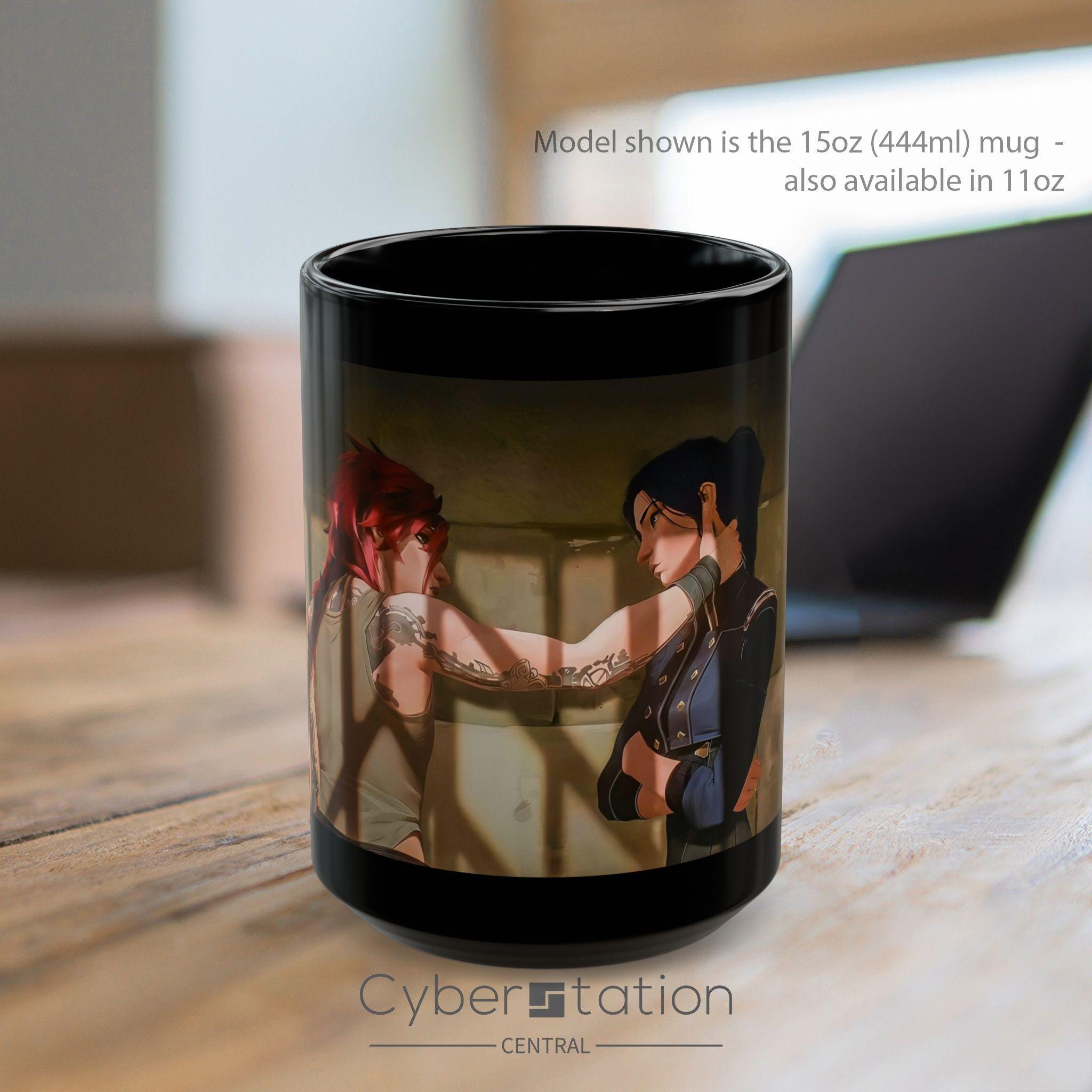 ARCANE | Caitlyn and Vi | League of Legends – Caitvi Ceramic mug – Gift idea