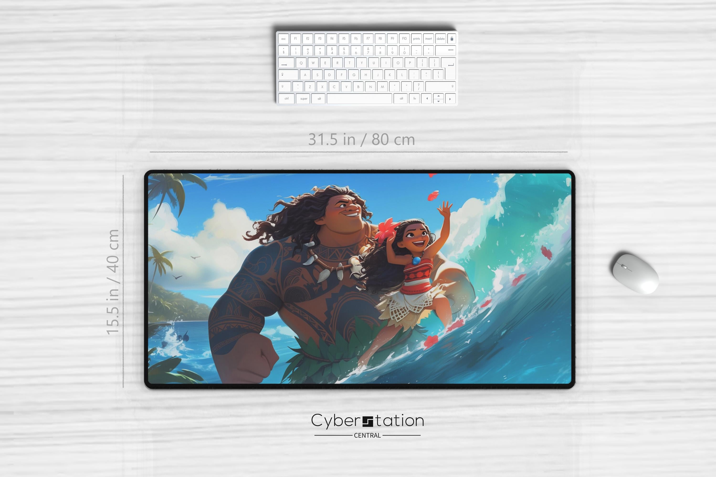 LORCANA | Moana Viana | League of Legends – Mauspad und Spielmatte für Sammelkartenspiele – Geschenkidee