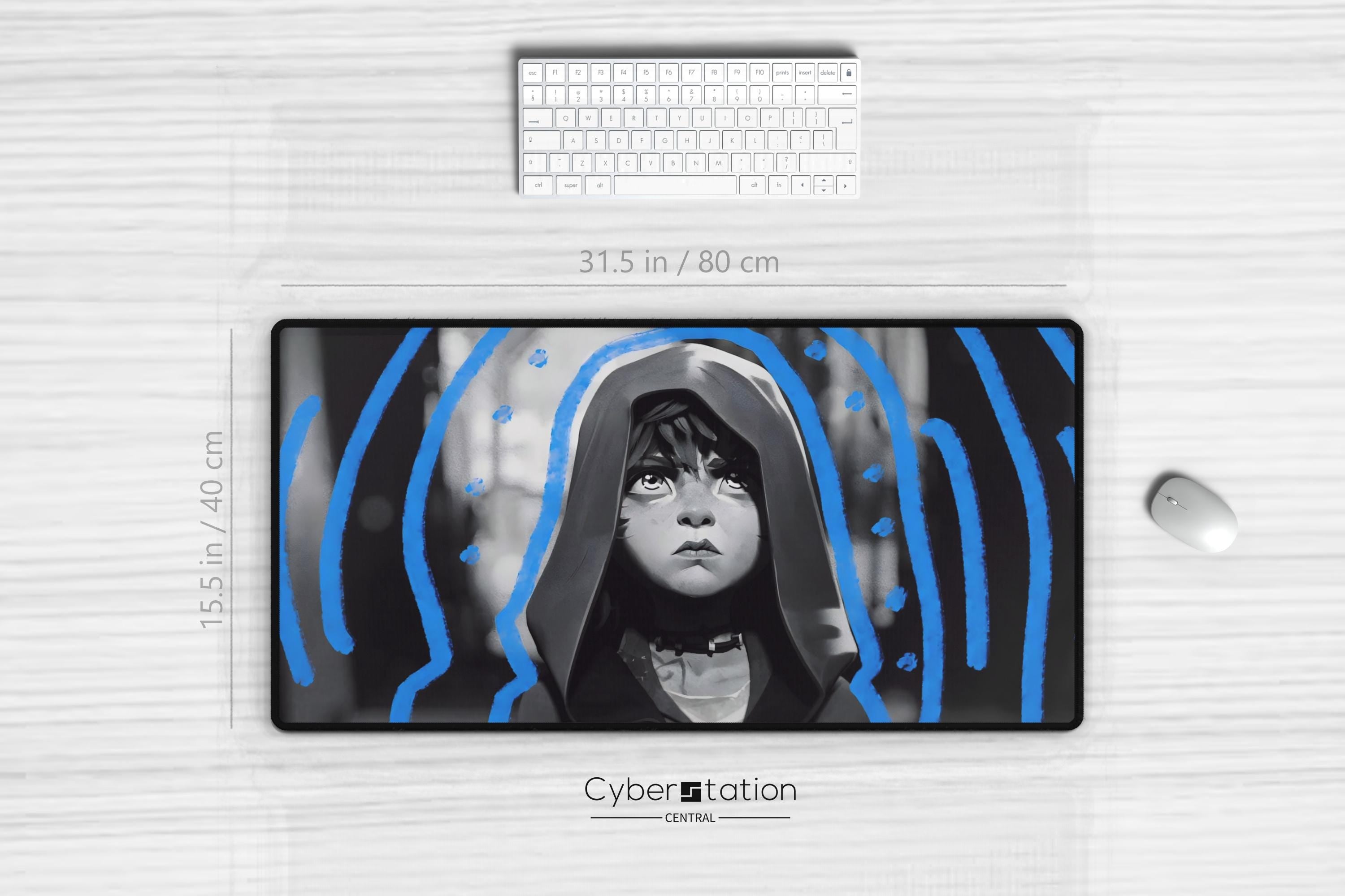 ARCANE | Isha | League of Legends | Riftbound – Caitvi Mousepad and TCG playmat – Gift idea