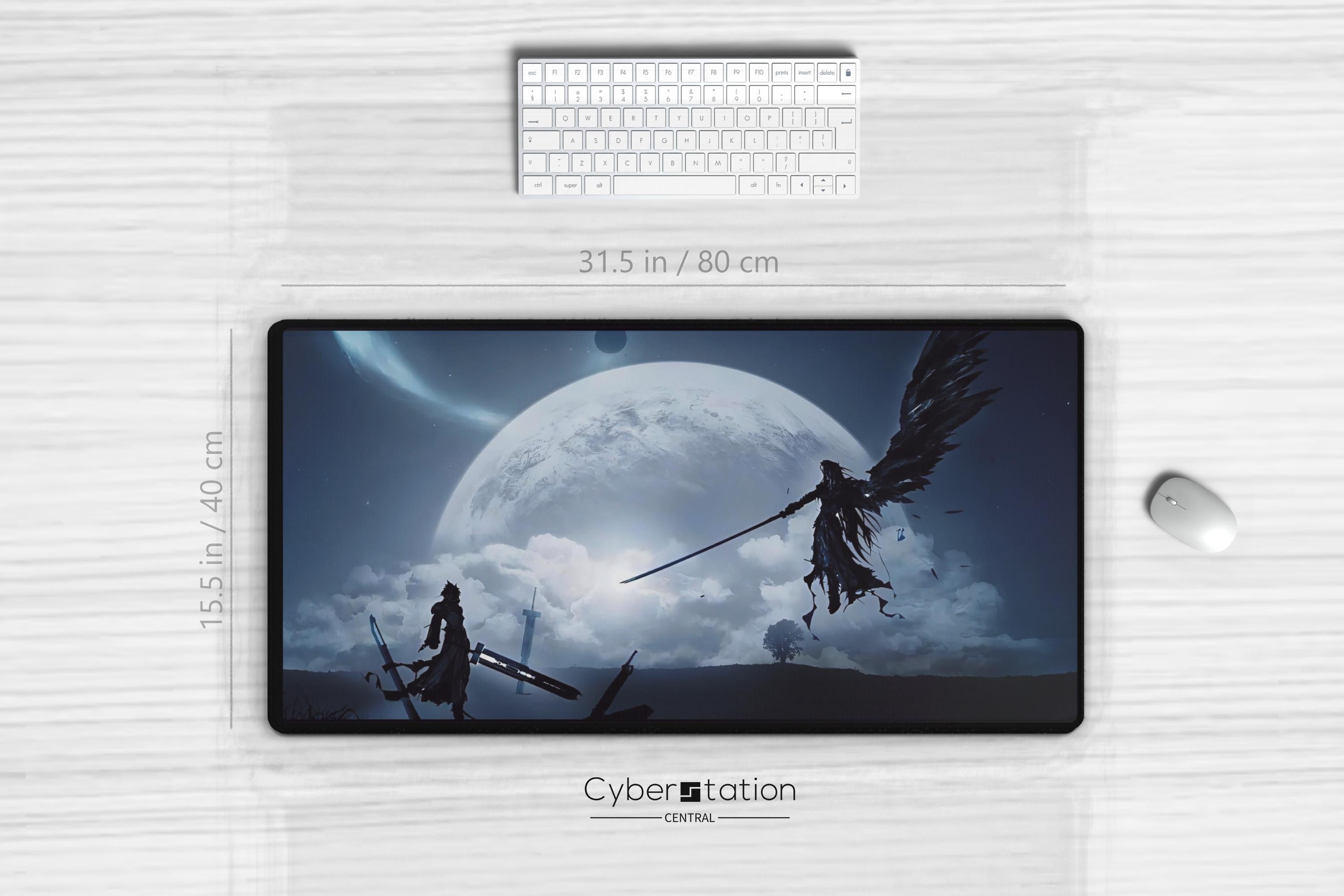 FINAL FANTASY 7 | Tifa | FFVII – Mauspad und Magic: The Gathering-Spielmatte – Geschenkidee