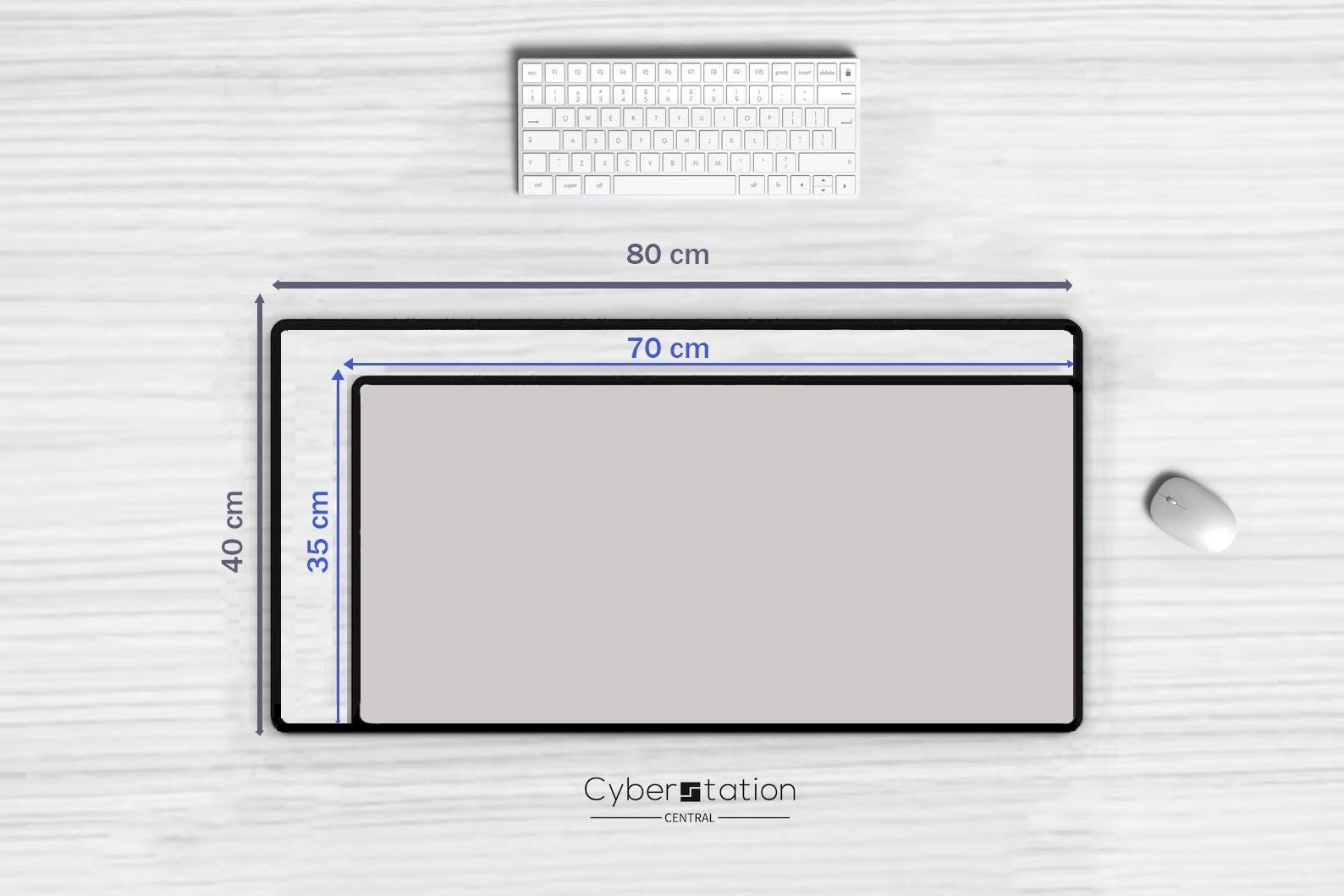 CUSTOM Gaming Desk Mat TCG Playmat – Personalize with Your Art, Logo, or Characters 80x40cm - 70x35 cm - 26x21cm- 4mm thick– Gift idea